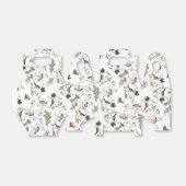 Chickadevögel Berries & Pinecones Wasserfarbe Geschenkschachtel (Ungefaltet)