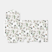 Chickadevögel Berries & Pinecones Wasserfarbe Geschenkschachtel (Ungefaltet)