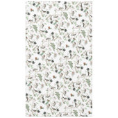 Chickadevögel Berries & Pinecones Wasserfarbe Tischdecke (Vorderseite)