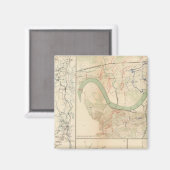 Chickamauga-Kampagne, Knoxville Magnet (Vorderseite/Rückseite)