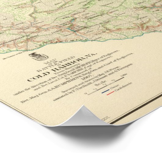 Chickamauga Poster (Ecke)