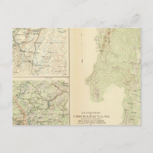Chickamauga Postkarte