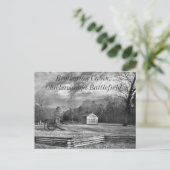 Chickamauga Schlachtfeld-Postkarte Postkarte (Stehend Vorderseite)