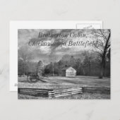 Chickamauga Schlachtfeld-Postkarte Postkarte (Vorne/Hinten)