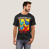 Chickasaurus Rex! T - Shirt (dunkel) (Vorne ganz)