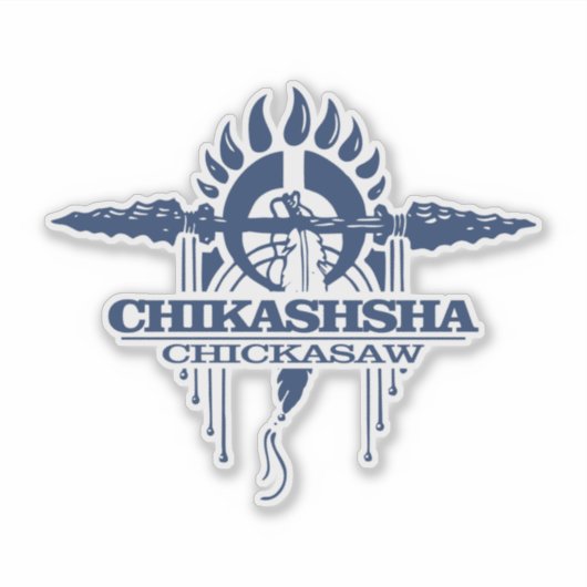 Chickasaw 2 aufkleber (Vorderseite)