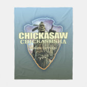 Chickasaw (Pfeilspitzen) Fleecedecke (Vorderseite)