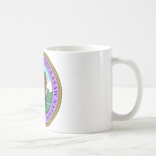 Chickasaw-Siegel Kaffeetasse (Rechts)