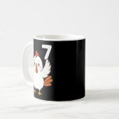 Chicken 67 Meme Six Seven Funny Gen Alpha  Kaffeetasse (Vorderseite Links)