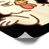 Chicken 67 Meme Six Seven Funny Gen Alpha Poster (Ecke)