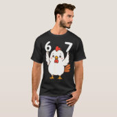 Chicken 67 Meme Six Seven Funny Gen Alpha T-Shirt (Vorne ganz)