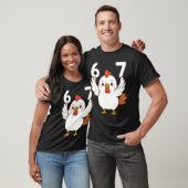 Chicken 67 Meme Six Seven Funny Gen Alpha T-Shirt (Unisex)