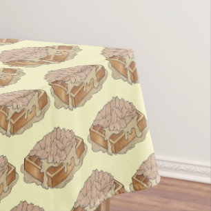 Chicken and Waffles Lancaster PA Pennsylvania Food Tischdecke