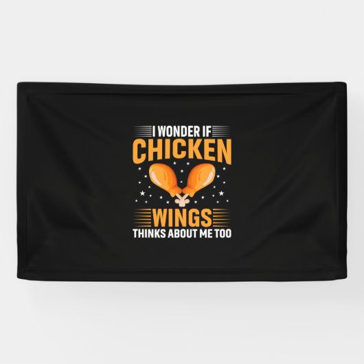 Chicken Art Chicken Wing Banner (Horizontal)