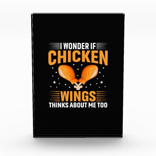 Chicken Art Chicken Wing Fotoblock (Vorderseite)