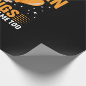 Chicken Art Chicken Wing Geschenkpapier (Ecke)
