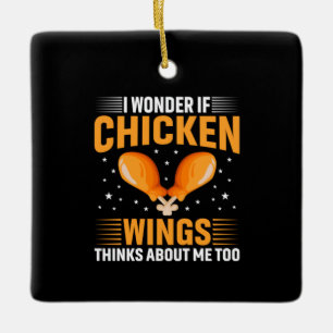 Chicken Art Chicken Wing Keramikornament