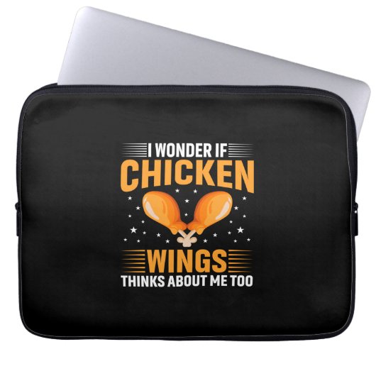 Chicken Art Chicken Wing Laptopschutzhülle (Vorderseite)
