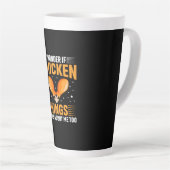 Chicken Art Chicken Wing Milchtasse (Rechte Ecke)