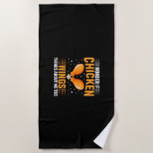 Chicken Art Chicken Wing Strandtuch (Vorderseite)