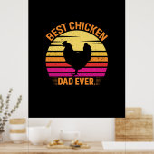 Chicken Art Collection Poster (Küche)