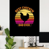 Chicken Art Collection Poster (Heimbüro)