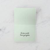 Chicken Art Pattern Inside Template Text Karte (Innenseite)