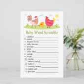 Chicken Baby Wortspiel (Stehend Vorderseite)