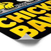 Chicken Banana Dj Poster (Ecke)