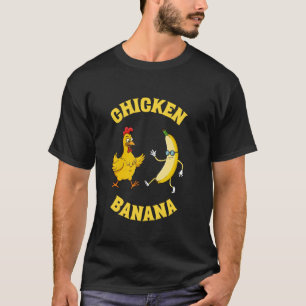 Chicken Banana Funny T-Shirt