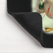 Chicken Beer Karate Kick Cooles Huhn Funny Chicke Mousepad (Ecke)