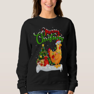 Chicken Bird Weihnachten Weihnachten Sweatshirt