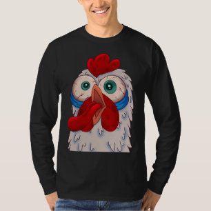 Chicken Bloodshot T-Shirt