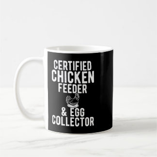 Chicken Certified Chicken Feeder Egg Collector Hen Kaffeetasse