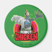 Chicken Character Logo Magnet (Vorne)