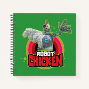 Chicken Character Logo Notizblock