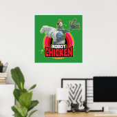 Chicken Character Logo Poster (Heimbüro)