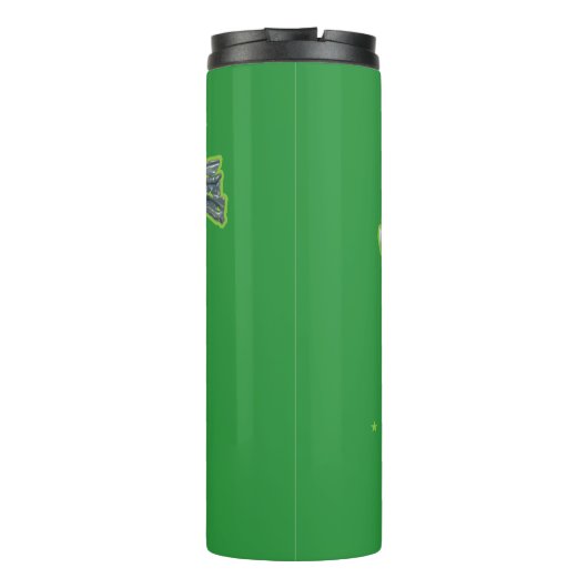 Chicken Character Logo Thermosbecher (Rückseite)