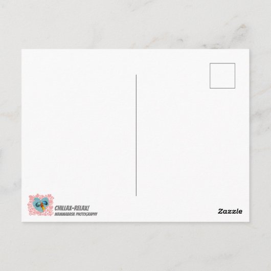 Chicken Chillax, Genießen Sie das Leben Postkarte! Postkarte (Rückseite)