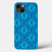 Chicken Circle Pattern Case-Mate iPhone Hülle (Rückseite)