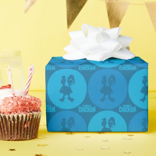 Chicken Circle Pattern Geschenkpapier (Geburtstagsparty)