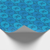 Chicken Circle Pattern Geschenkpapier (Ecke)