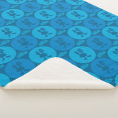 Chicken Circle Pattern Sherpadecke (3/4)