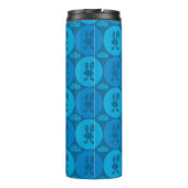 Chicken Circle Pattern Thermosbecher (Rückseite)