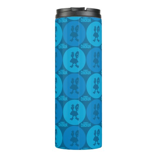 Chicken Circle Pattern Thermosbecher (Rückseite)