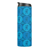 Chicken Circle Pattern Thermosbecher (Nach rechts gedreht)