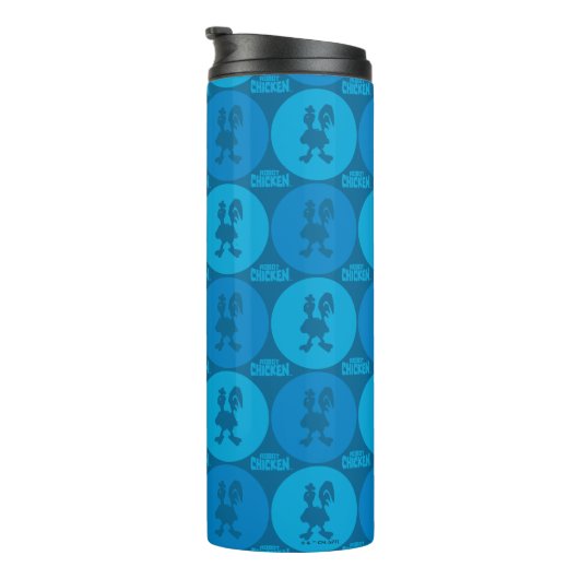 Chicken Circle Pattern Thermosbecher (Nach rechts gedreht)