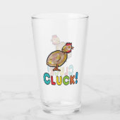 Chicken Cluck Glas (Rückseite)