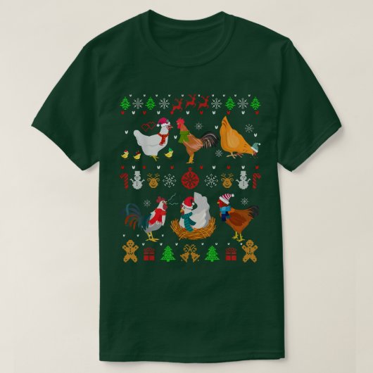 Chicken Collection Weihnachten Pulli (Design vorne)