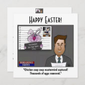 Chicken Coop Coup - Flachkarte (Vorne/Hinten)